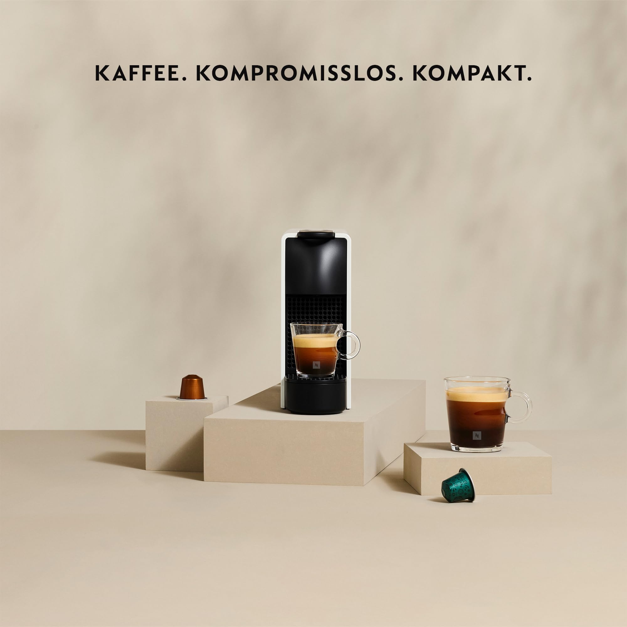 Essenza Mini XN1108 – Kapselmaschine, 19 Bar, Energieklasse A, Schwarz