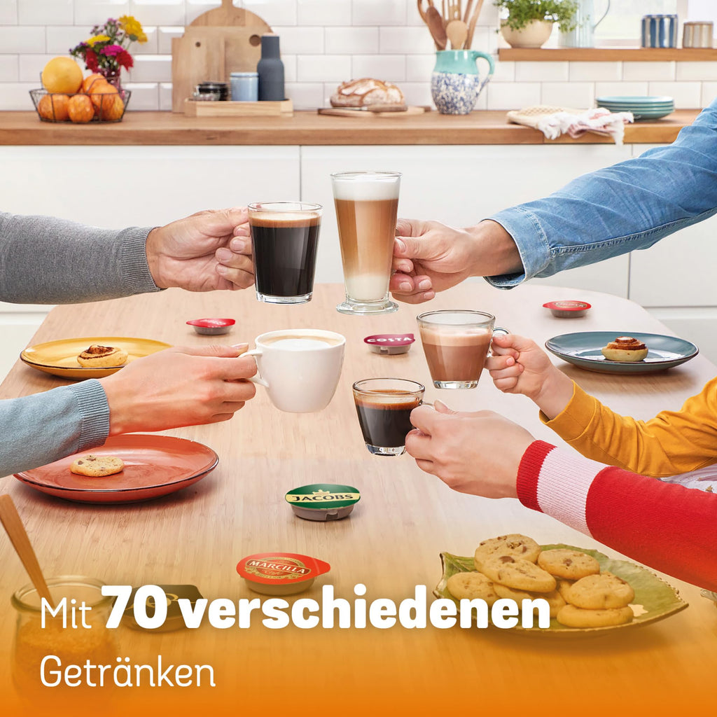Tassimo Style TAS1102 – Kapselmaschine, über 70 Getränke, INTELLIBREW™, 1400W, Schwarz